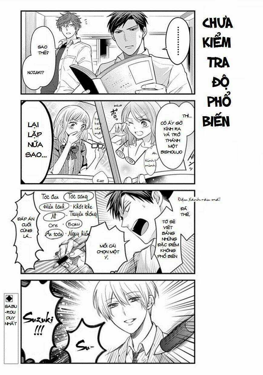 Gekkan Shoujo Nozaki-Kun Chapter 42 trang 13