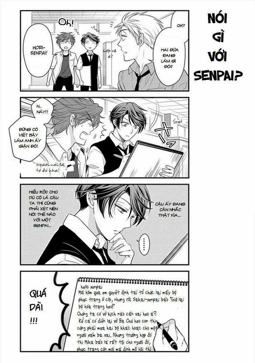 Gekkan Shoujo Nozaki-Kun Chapter 42 trang 7
