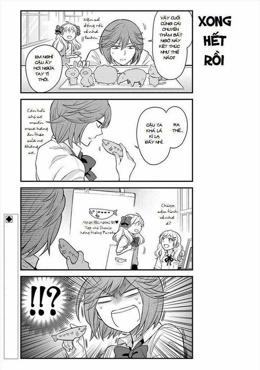 Gekkan Shoujo Nozaki-Kun Chapter 44 trang 13