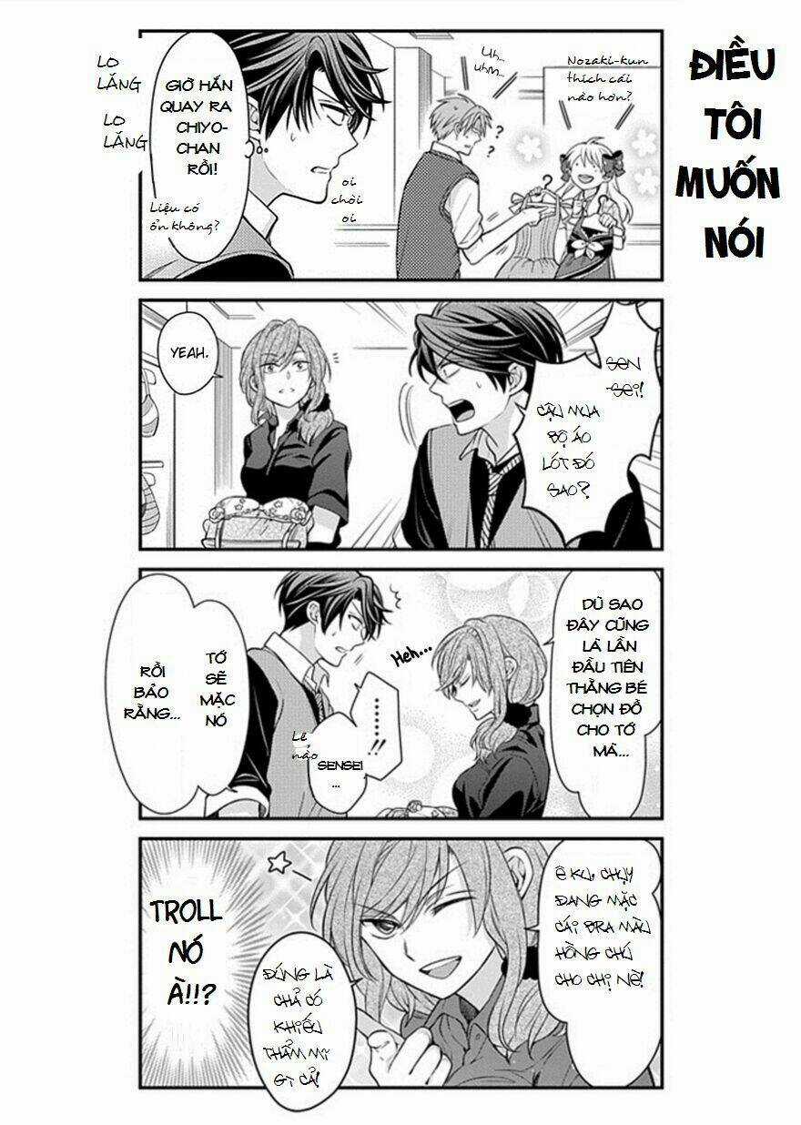 Gekkan Shoujo Nozaki-Kun Chapter 45 trang 12