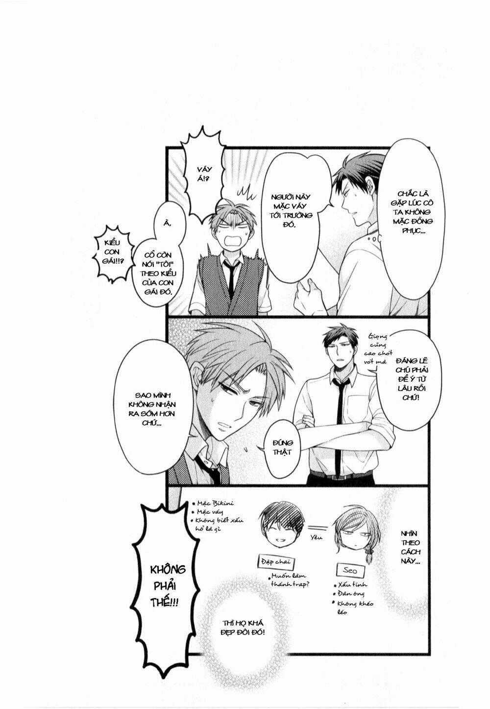 Gekkan Shoujo Nozaki-Kun Chapter 45 trang 14