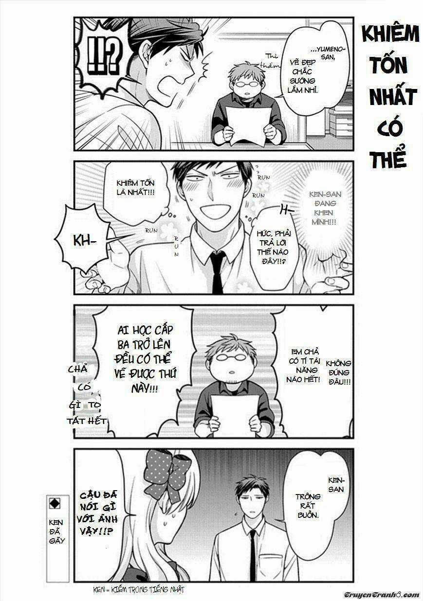Gekkan Shoujo Nozaki-Kun Chapter 50 trang 12