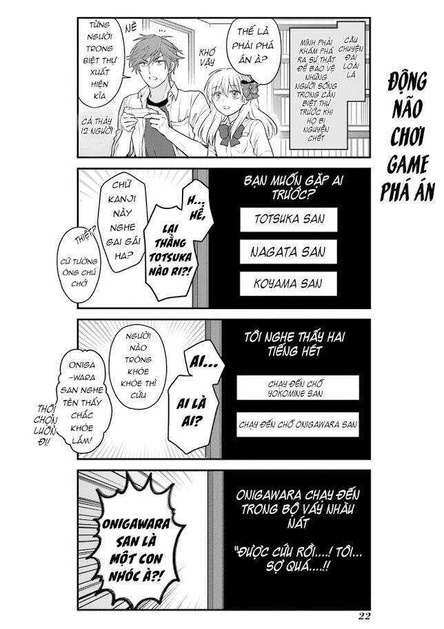 Gekkan Shoujo Nozaki-Kun Chapter 52 trang 4