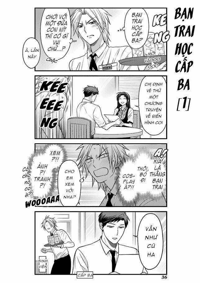 Gekkan Shoujo Nozaki-Kun Chapter 53 trang 4