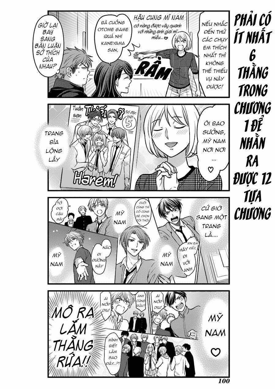 Gekkan Shoujo Nozaki-Kun Chapter 57 trang 10