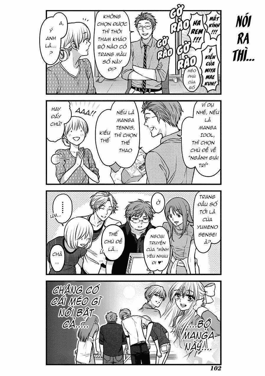 Gekkan Shoujo Nozaki-Kun Chapter 57 trang 12