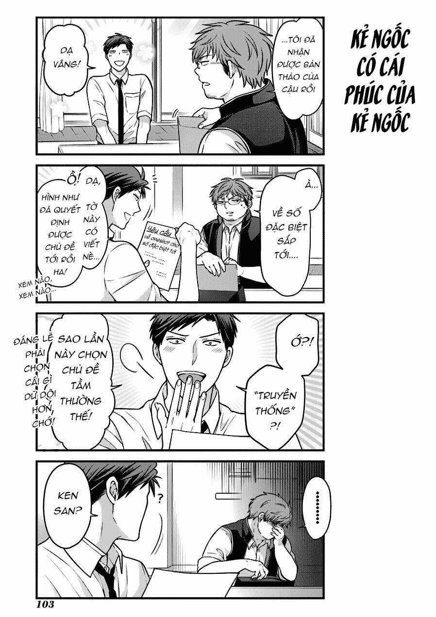 Gekkan Shoujo Nozaki-Kun Chapter 57 trang 13