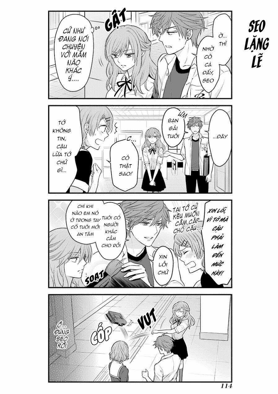 Gekkan Shoujo Nozaki-Kun Chapter 58 trang 10