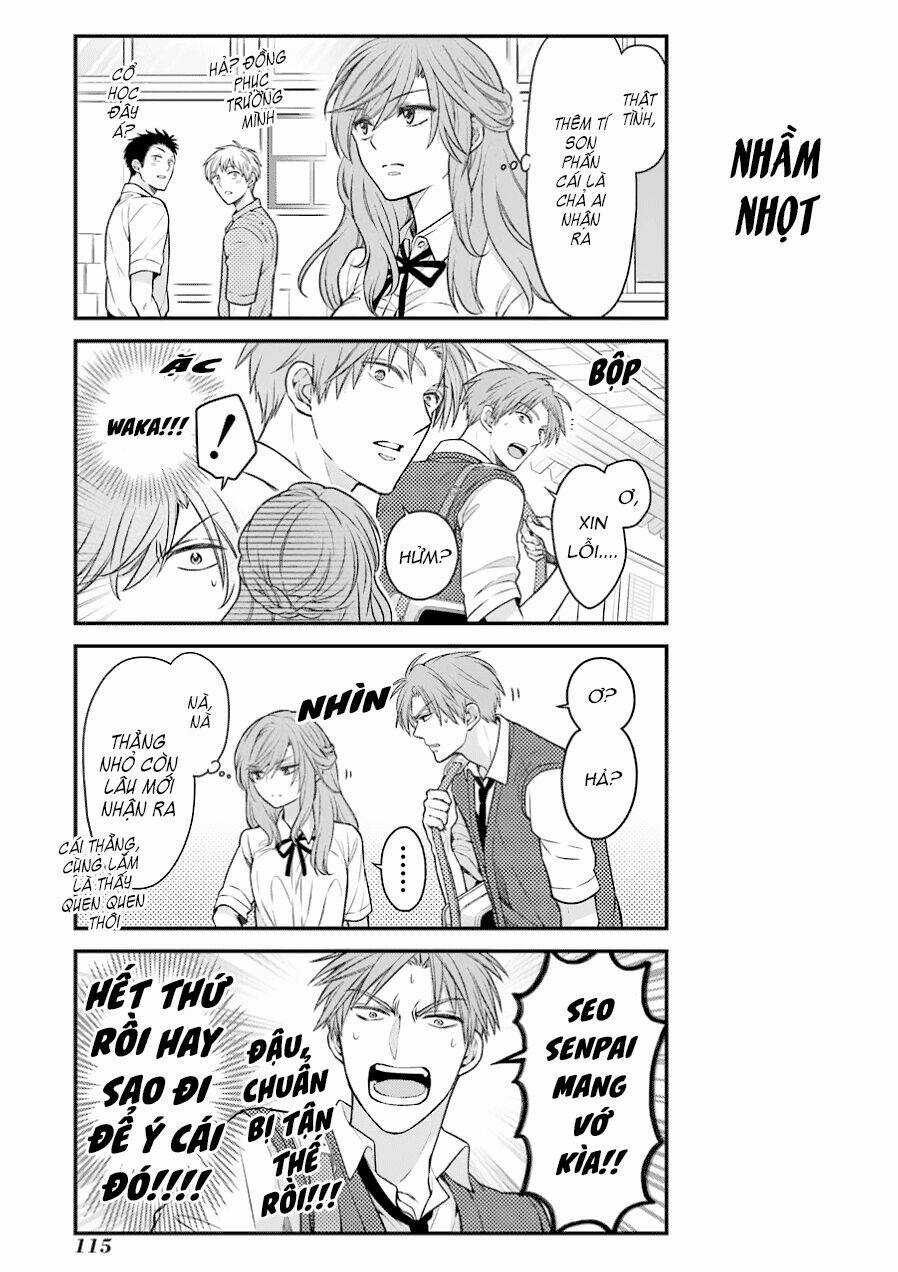 Gekkan Shoujo Nozaki-Kun Chapter 58 trang 11