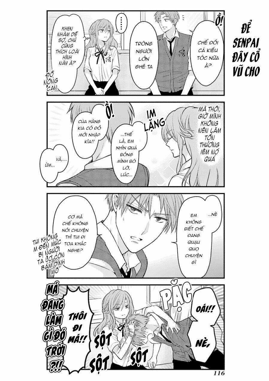 Gekkan Shoujo Nozaki-Kun Chapter 58 trang 12