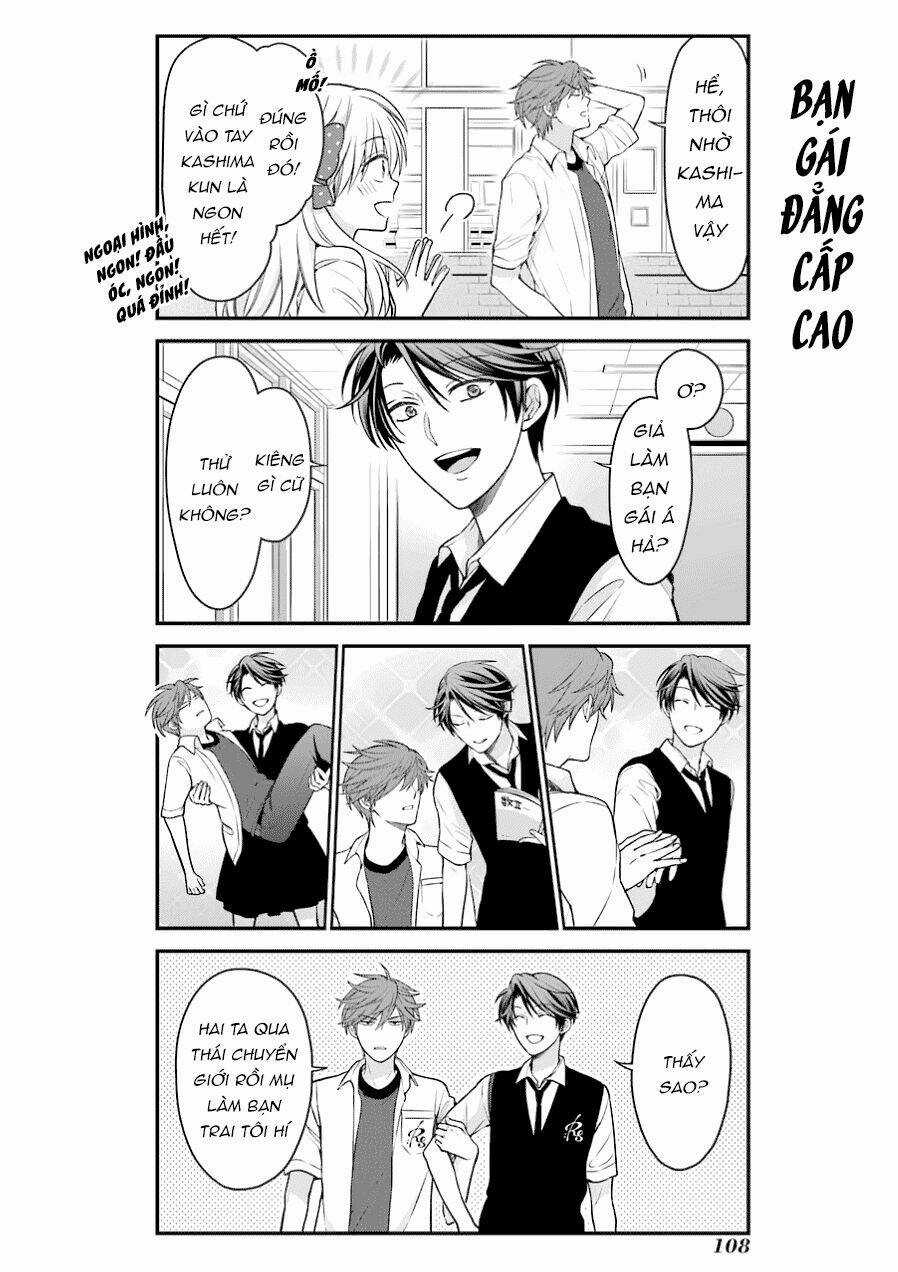 Gekkan Shoujo Nozaki-Kun Chapter 58 trang 4