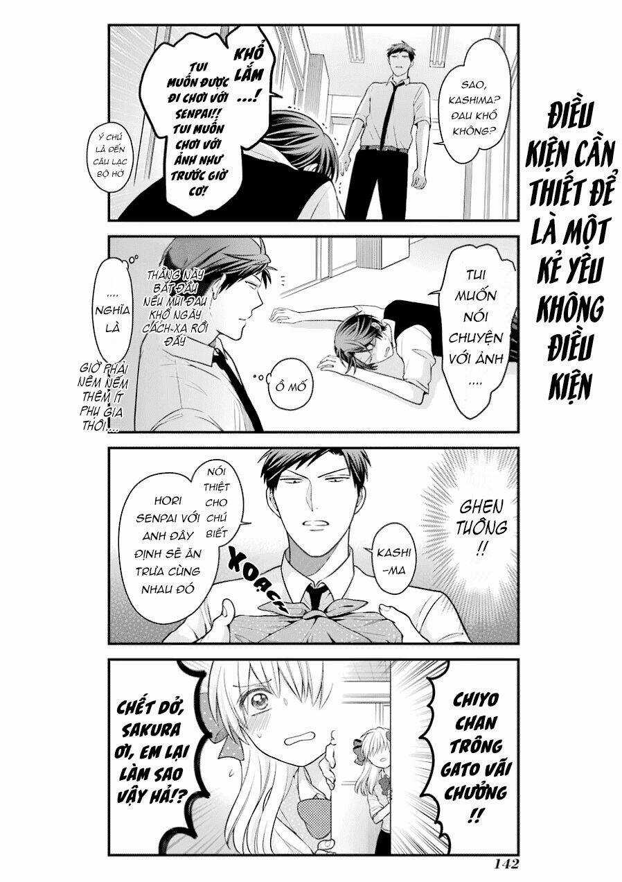 Gekkan Shoujo Nozaki-Kun Chapter 60 trang 10