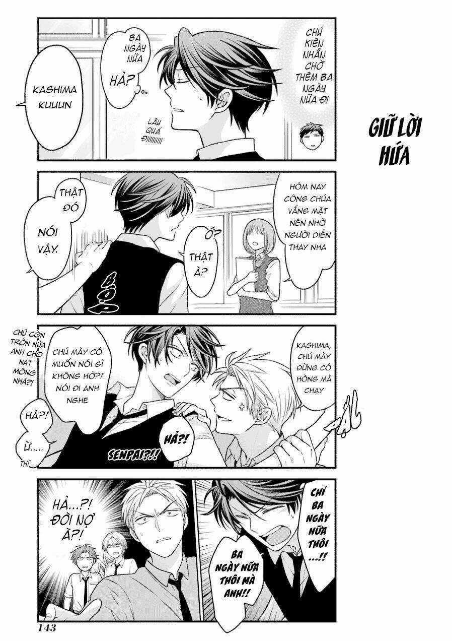 Gekkan Shoujo Nozaki-Kun Chapter 60 trang 11