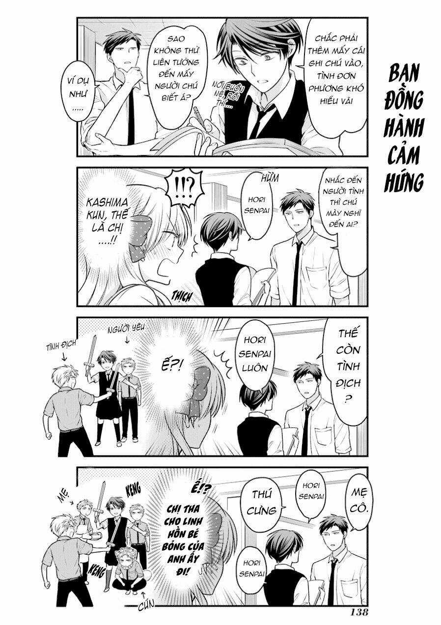 Gekkan Shoujo Nozaki-Kun Chapter 60 trang 6