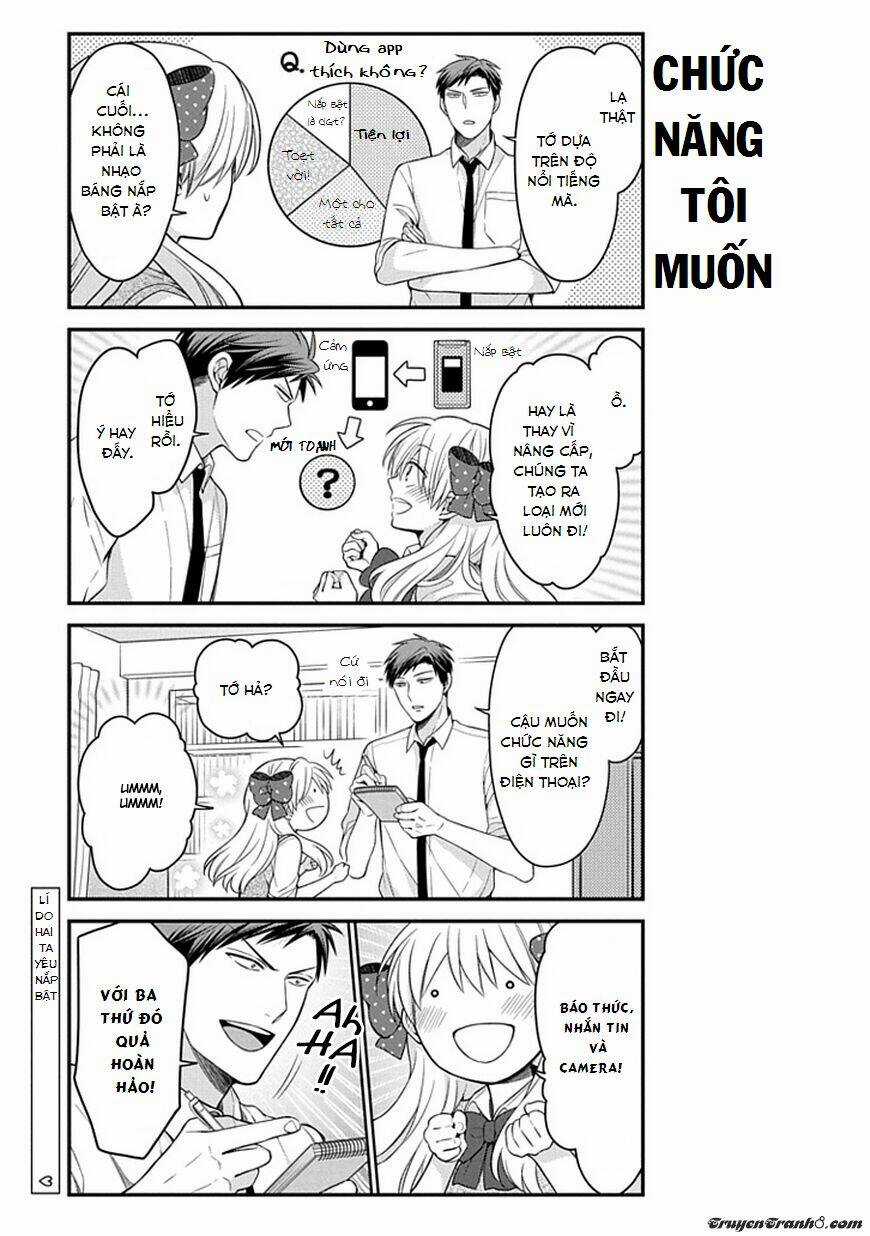 Gekkan Shoujo Nozaki-Kun Chapter 61 trang 4
