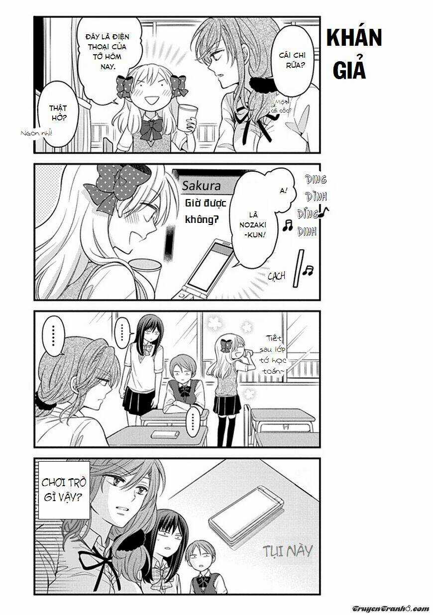 Gekkan Shoujo Nozaki-Kun Chapter 61 trang 8