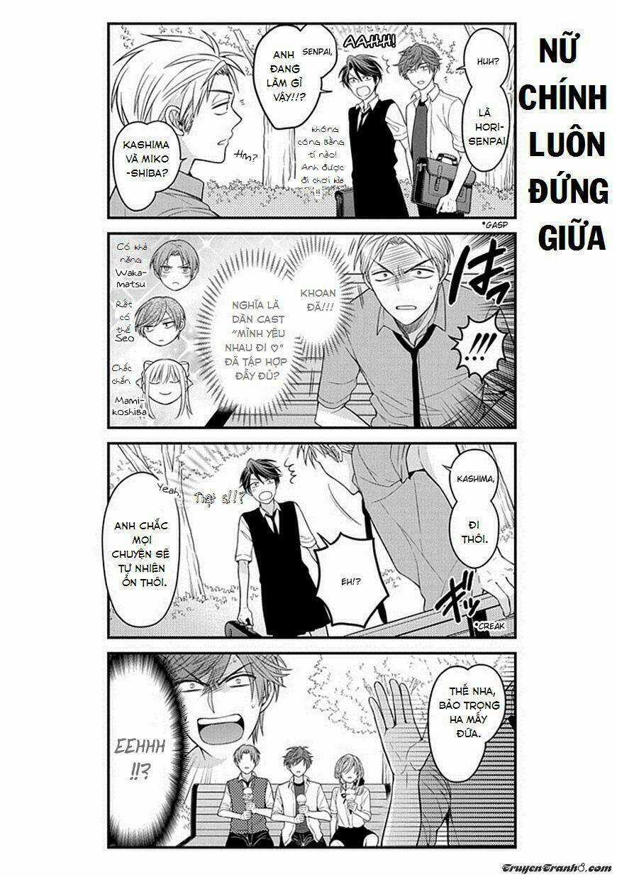 Gekkan Shoujo Nozaki-Kun Chapter 62 trang 12
