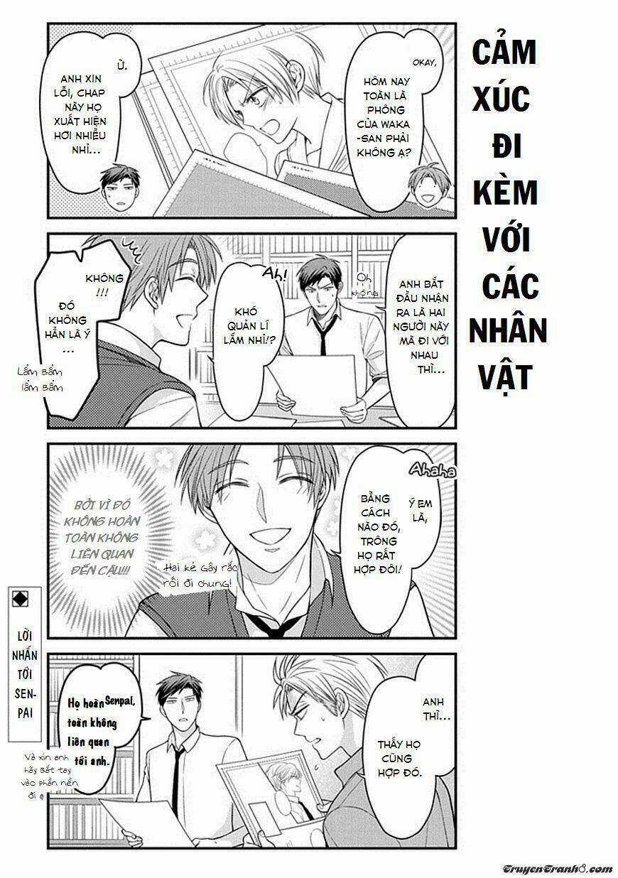 Gekkan Shoujo Nozaki-Kun Chapter 62 trang 13