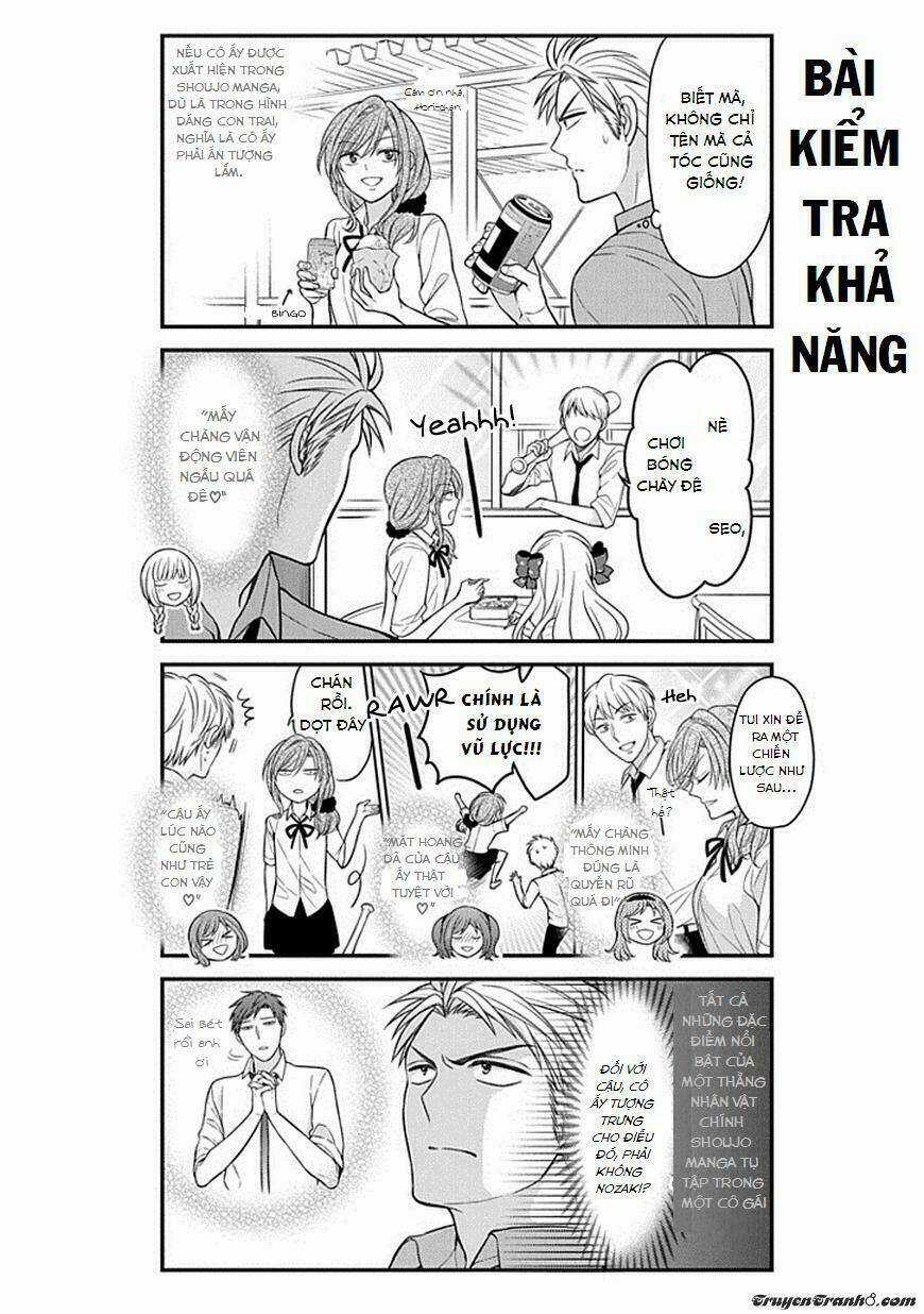 Gekkan Shoujo Nozaki-Kun Chapter 62 trang 8
