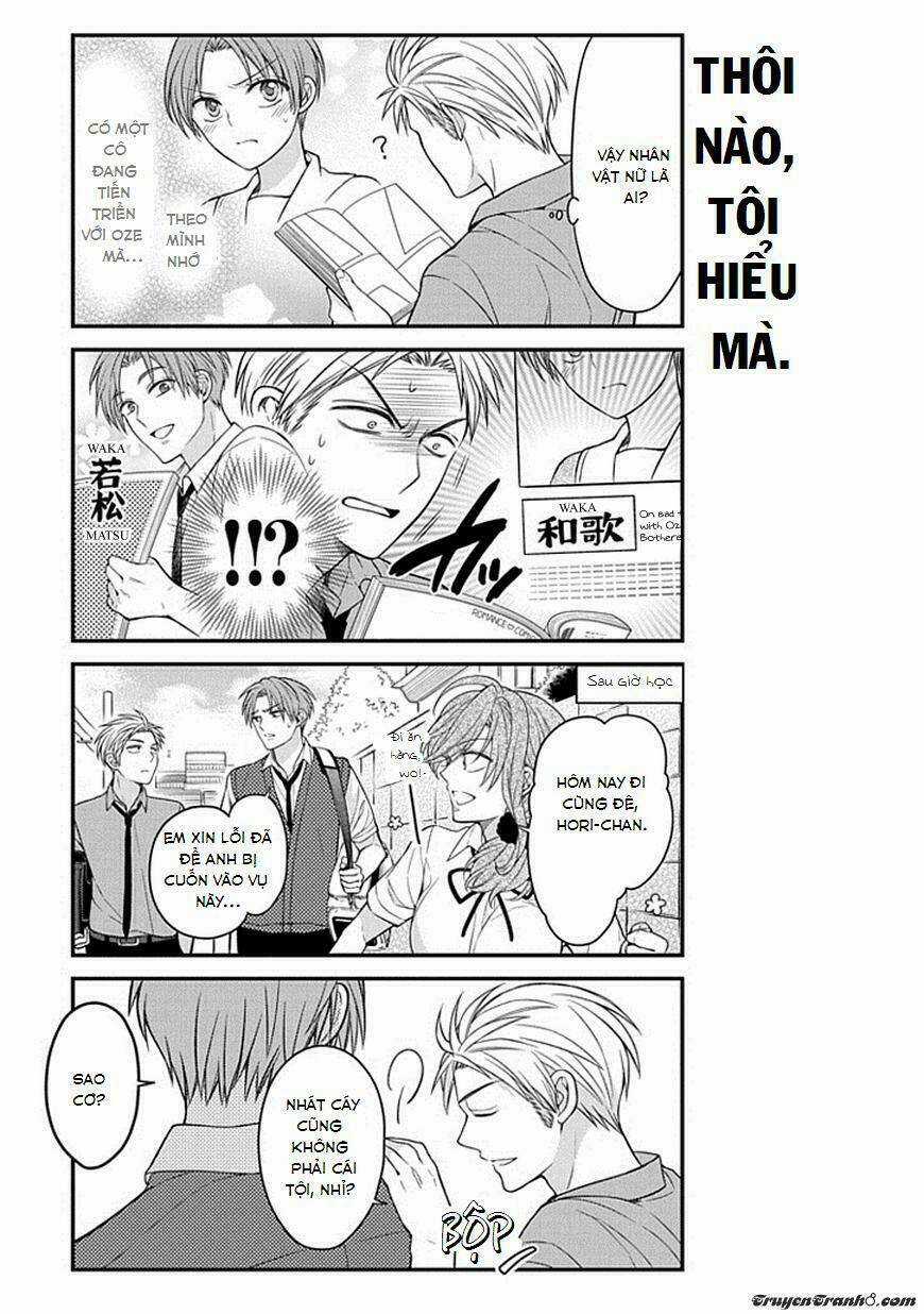 Gekkan Shoujo Nozaki-Kun Chapter 62 trang 9