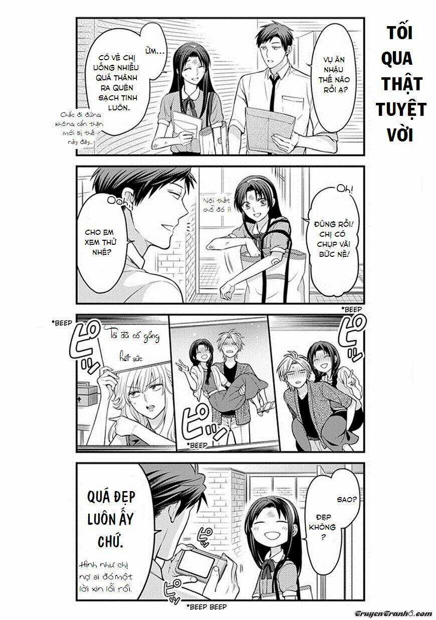 Gekkan Shoujo Nozaki-Kun Chapter 63 trang 12