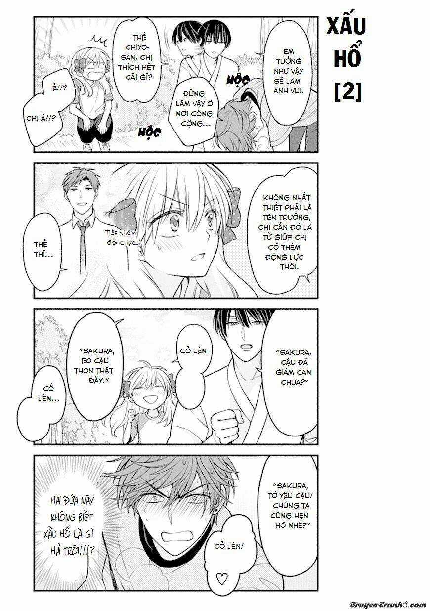 Gekkan Shoujo Nozaki-Kun Chapter 64 trang 8