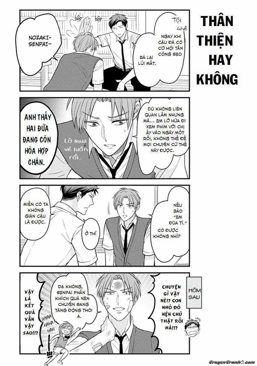 Gekkan Shoujo Nozaki-Kun Chapter 66 trang 10