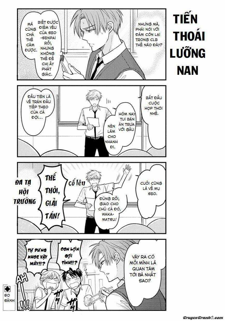 Gekkan Shoujo Nozaki-Kun Chapter 66 trang 12