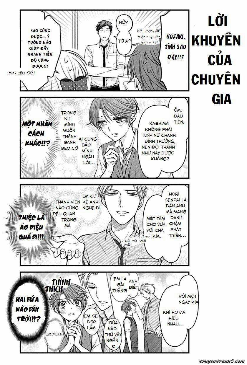 Gekkan Shoujo Nozaki-Kun Chapter 68 trang 8