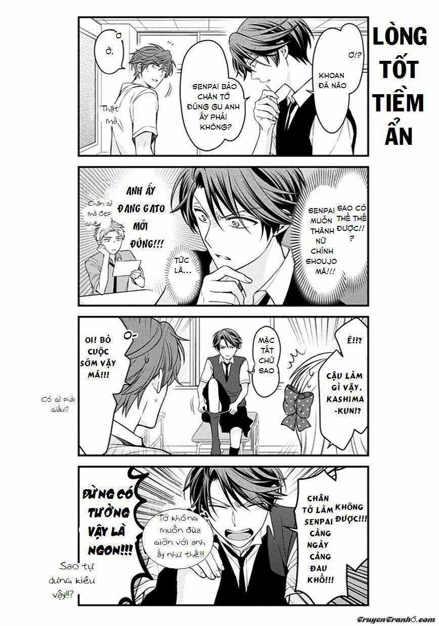 Gekkan Shoujo Nozaki-Kun Chapter 68 trang 9
