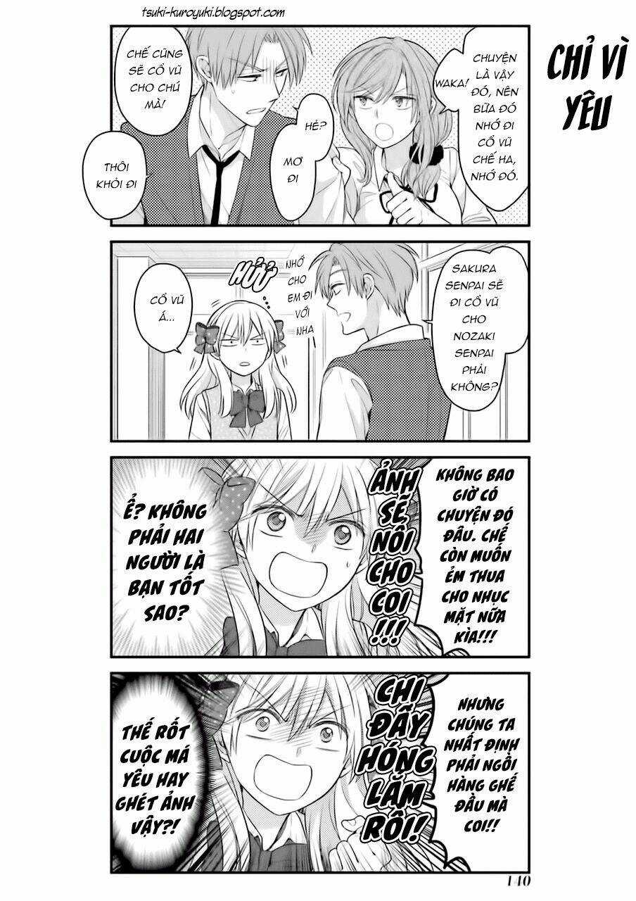 Gekkan Shoujo Nozaki-Kun Chapter 70 trang 10