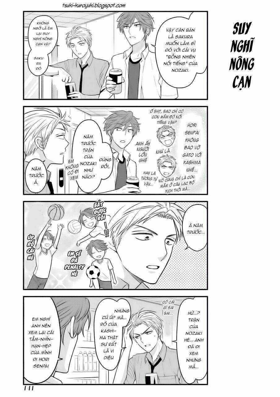 Gekkan Shoujo Nozaki-Kun Chapter 70 trang 11
