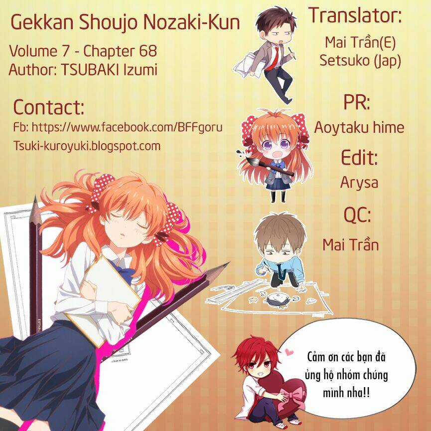 Gekkan Shoujo Nozaki-Kun Chapter 70 trang 20