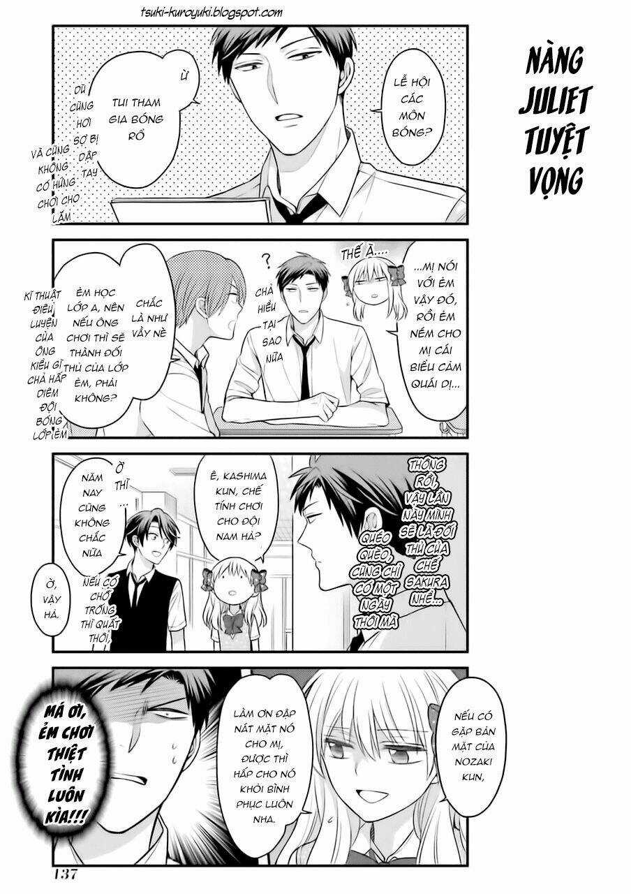 Gekkan Shoujo Nozaki-Kun Chapter 70 trang 7