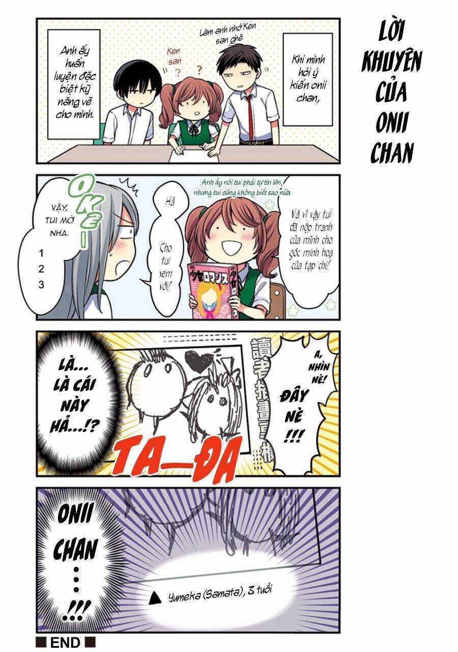 Gekkan Shoujo Nozaki-Kun Chapter 72.5 trang 12