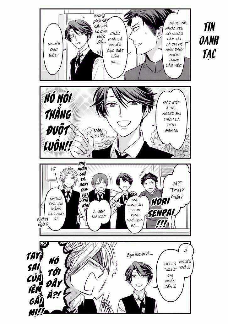 Gekkan Shoujo Nozaki-Kun Chapter 73 trang 13