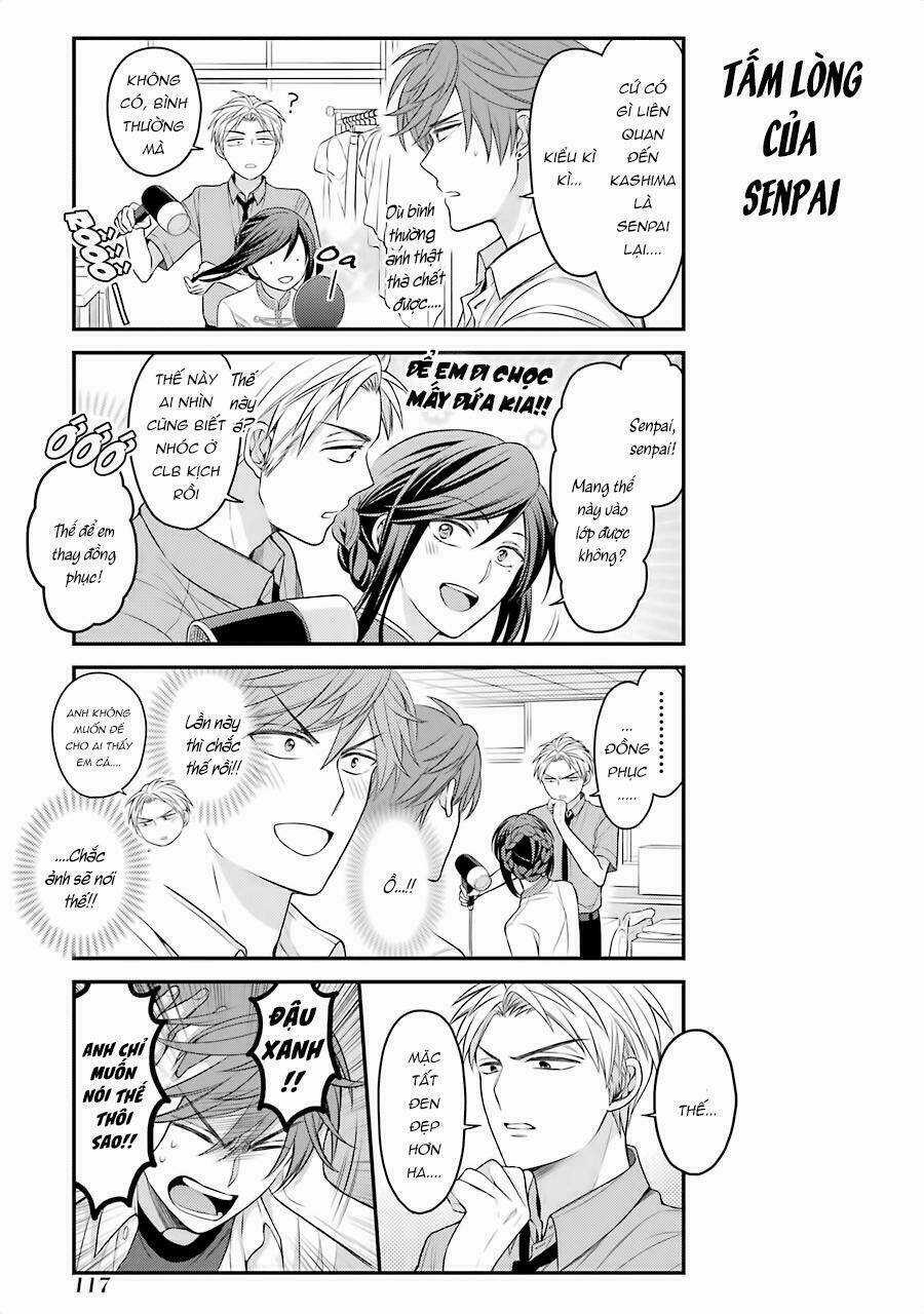 Gekkan Shoujo Nozaki-Kun Chapter 87 trang 14
