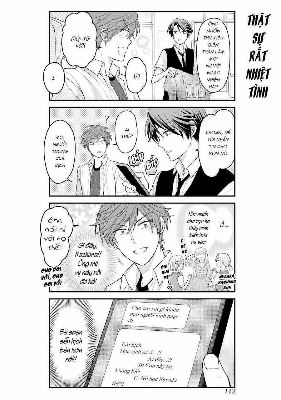 Gekkan Shoujo Nozaki-Kun Chapter 87 trang 9