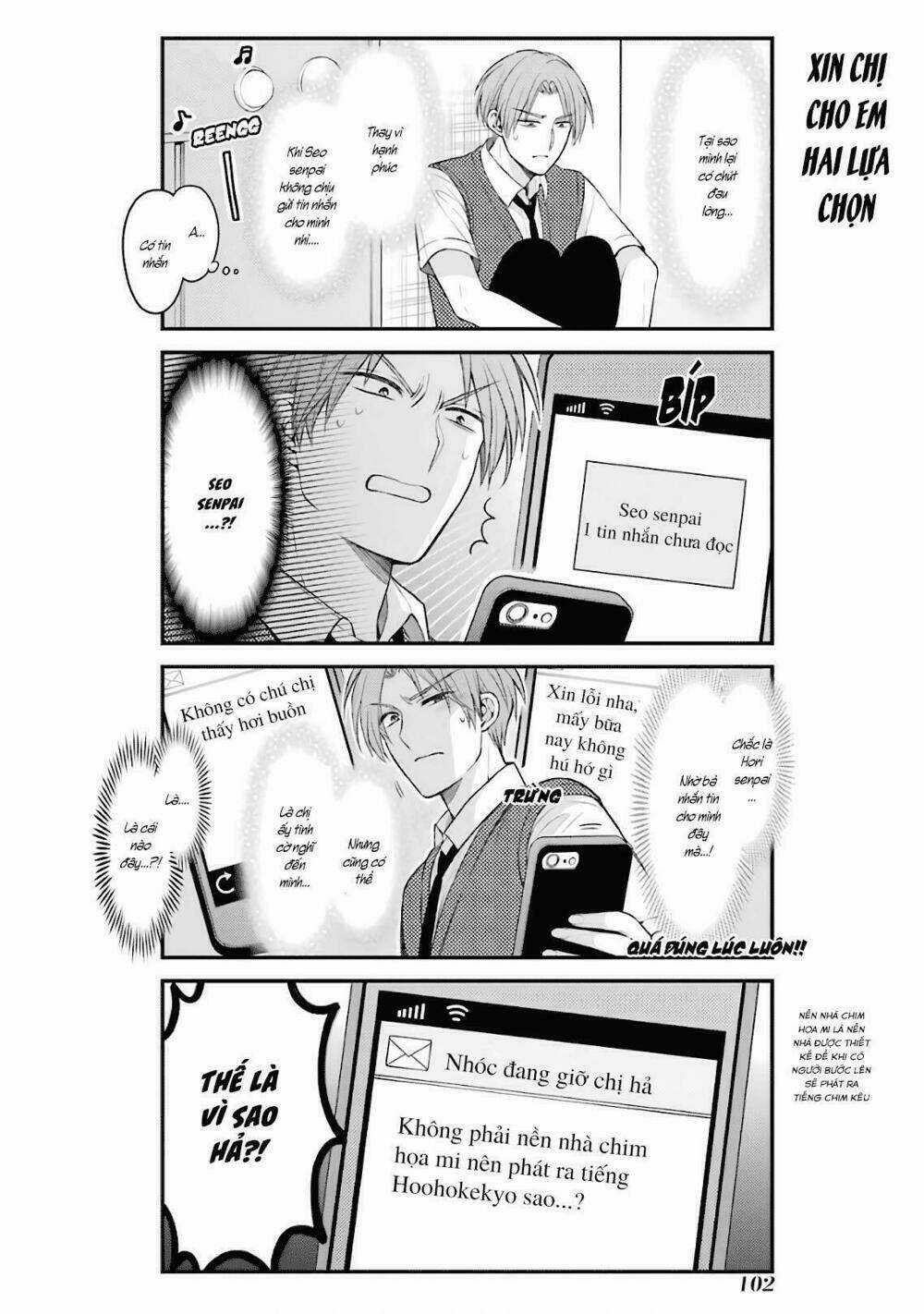 Gekkan Shoujo Nozaki-Kun Chapter 95 trang 12