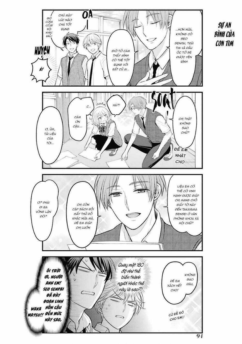 Gekkan Shoujo Nozaki-Kun Chapter 95 trang 4