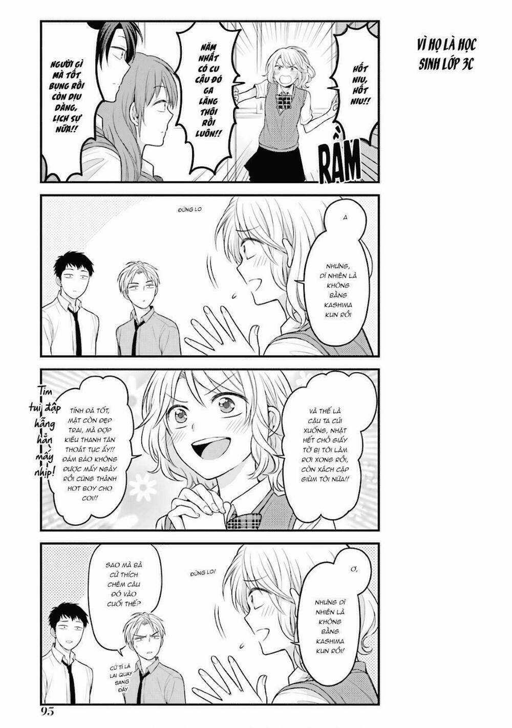Gekkan Shoujo Nozaki-Kun Chapter 95 trang 5