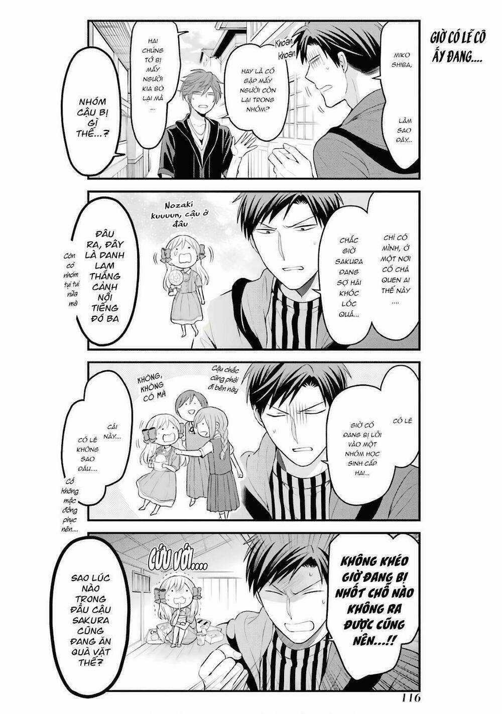 Gekkan Shoujo Nozaki-Kun Chapter 96 trang 10