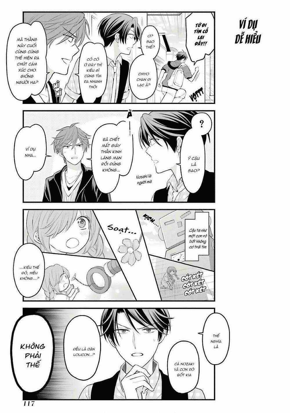 Gekkan Shoujo Nozaki-Kun Chapter 96 trang 11
