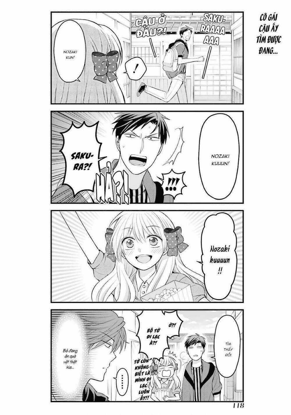 Gekkan Shoujo Nozaki-Kun Chapter 96 trang 12