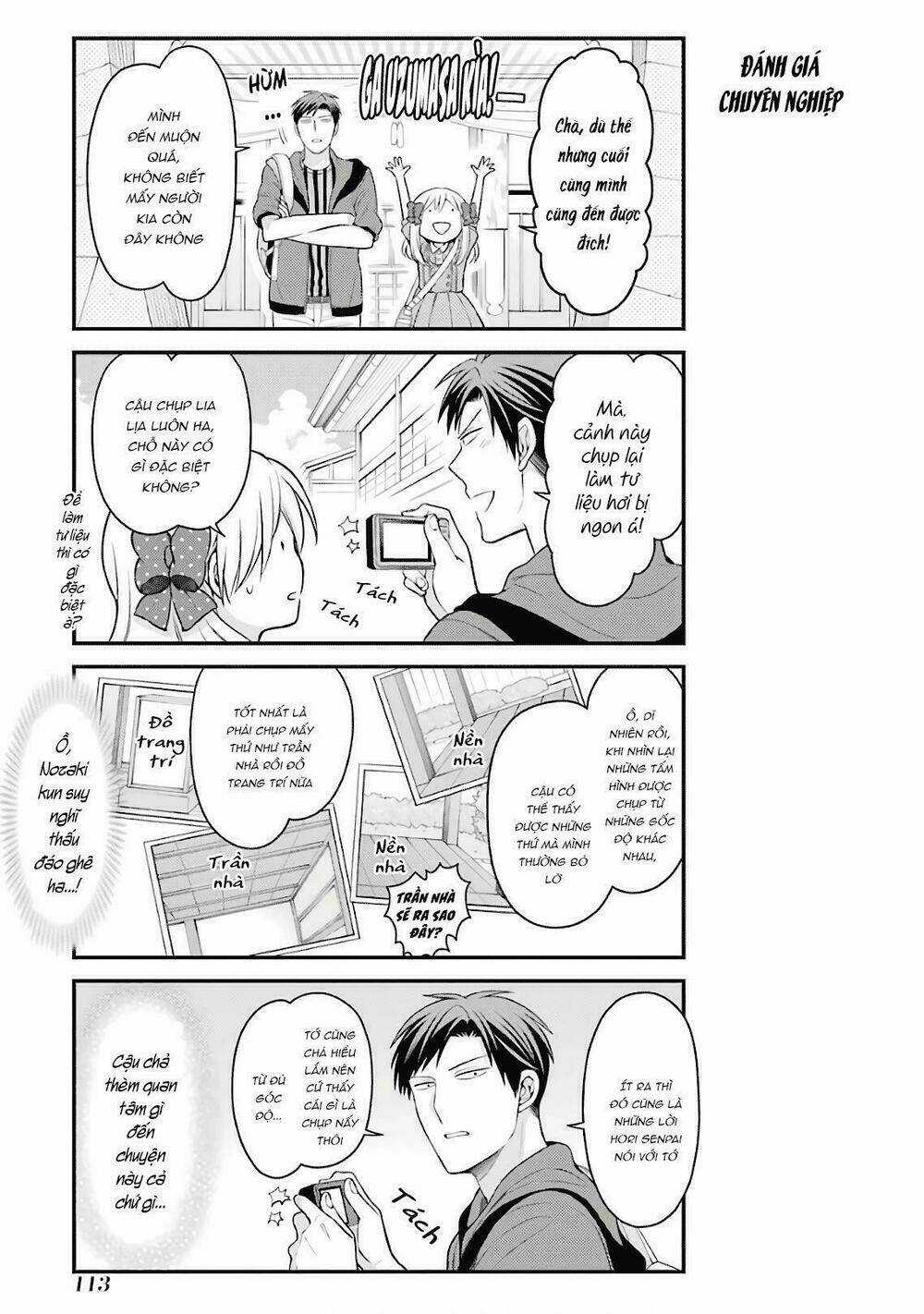 Gekkan Shoujo Nozaki-Kun Chapter 96 trang 7