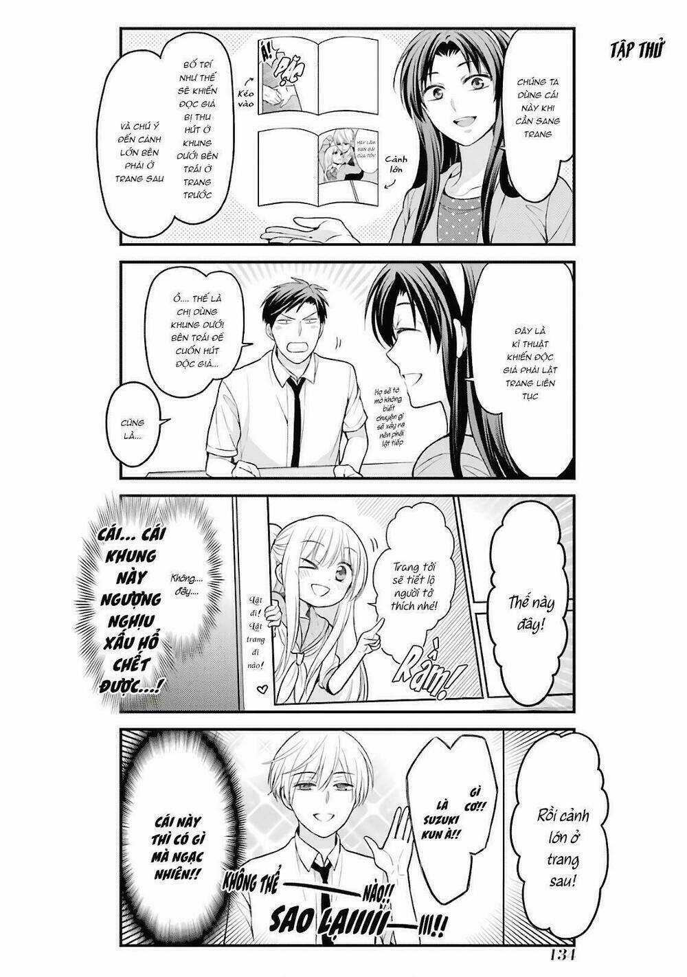Gekkan Shoujo Nozaki-Kun Chapter 97 trang 8