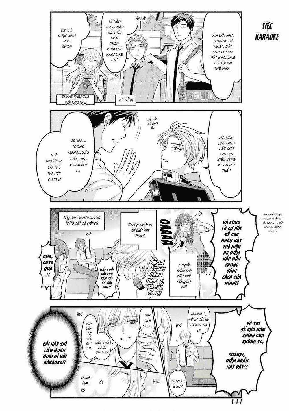 Gekkan Shoujo Nozaki-Kun Chapter 98 trang 4