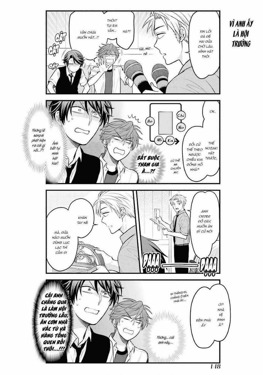 Gekkan Shoujo Nozaki-Kun Chapter 98 trang 8