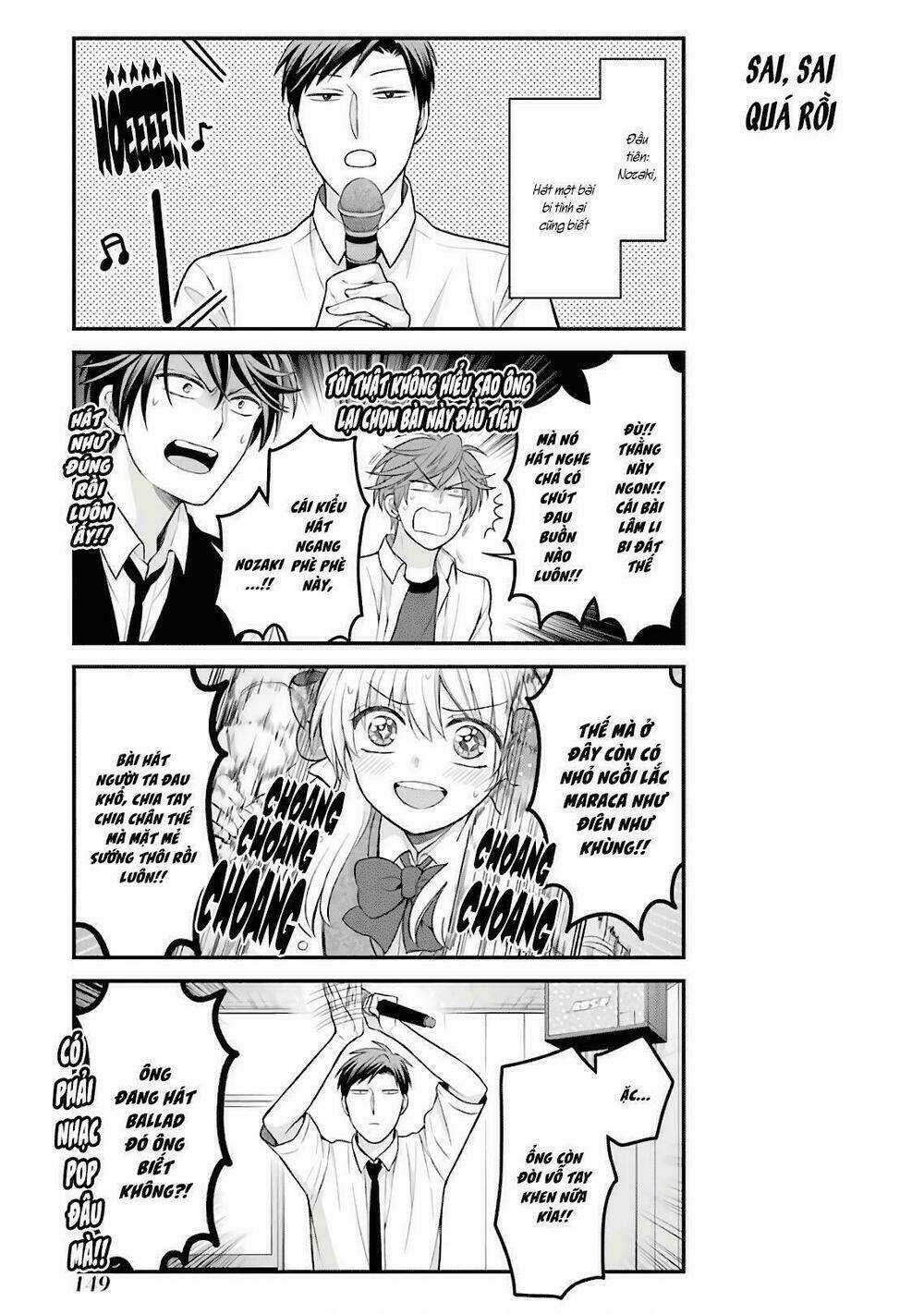 Gekkan Shoujo Nozaki-Kun Chapter 98 trang 9