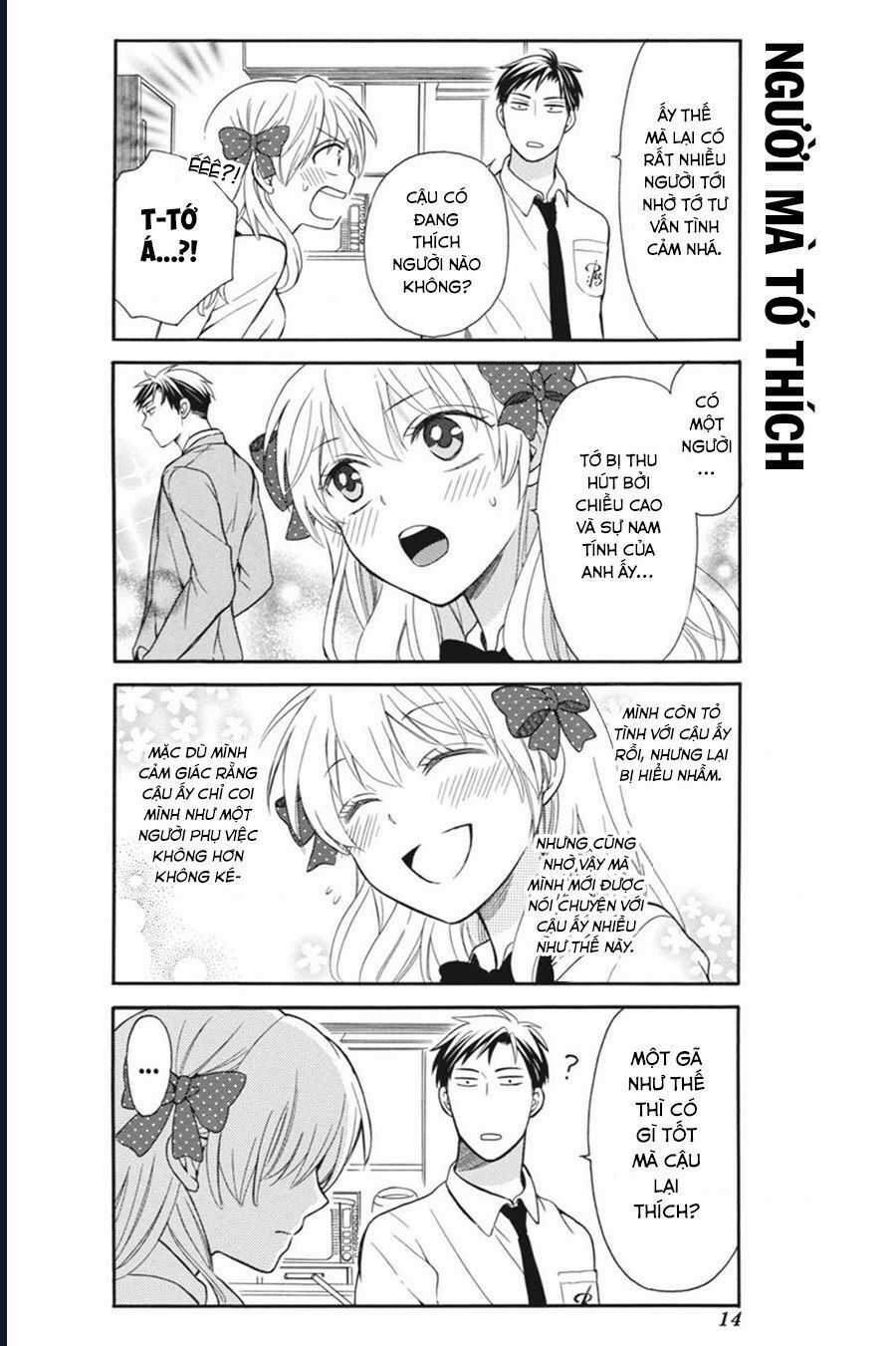 Gekkan Shoujo Nozaki-Kun Chương 1 trang 14